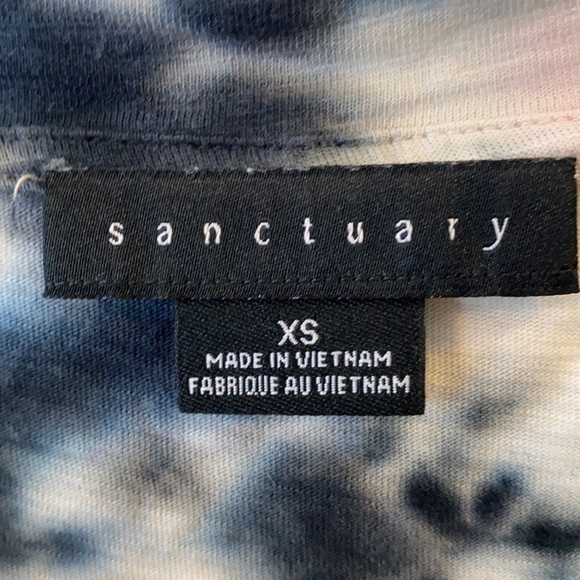 Sanctuary XS tie dye tee shirt - Picture 3 of 3